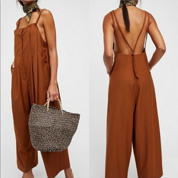 Lera Pivovarova Overalls Almond One Size - Picture 1 of 14